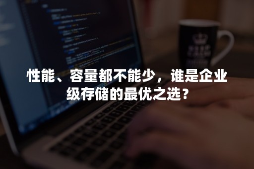 性能、容量都不能少，谁是企业级存储的最优之选？