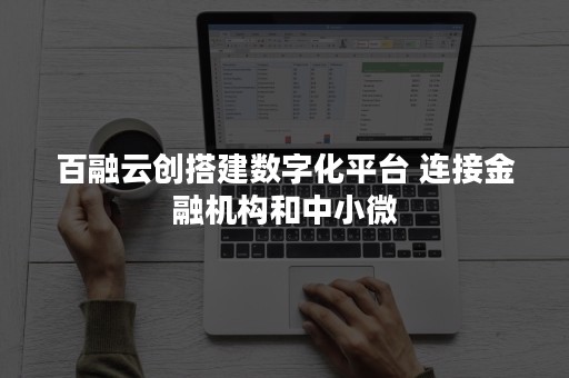 百融云创搭建数字化平台 连接金融机构和中小微