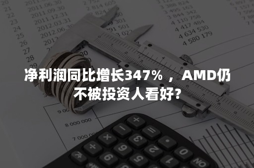 净利润同比增长347% ，AMD仍不被投资人看好？