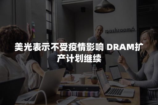 美光表示不受疫情影响 DRAM扩产计划继续