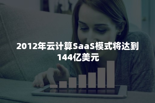 2012年云计算SaaS模式将达到144亿美元