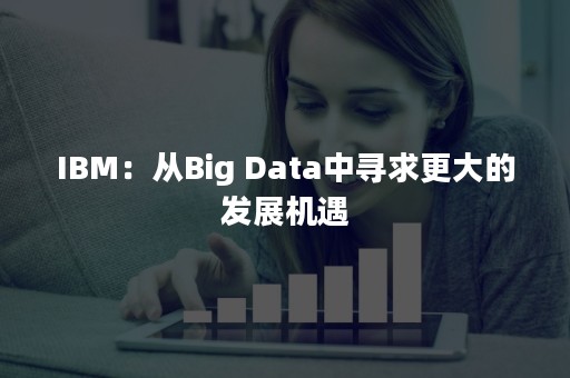 IBM：从Big Data中寻求更大的发展机遇