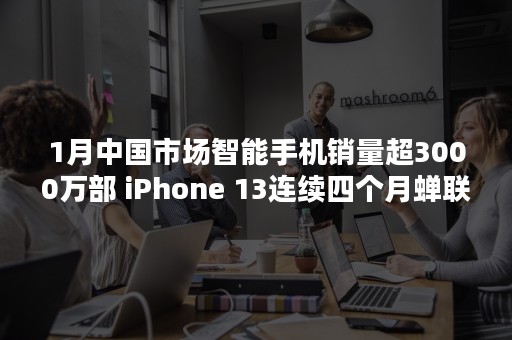 1月中国市场智能手机销量超3000万部 iPhone 13连续四个月蝉联单机销冠