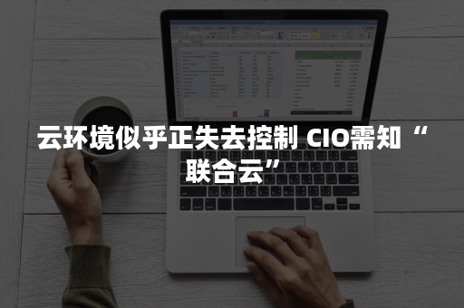 云环境似乎正失去控制 CIO需知“联合云”