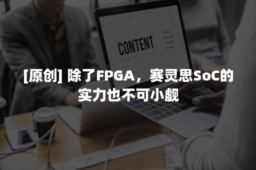 [原创] 除了FPGA，赛灵思SoC的实力也不可小觑