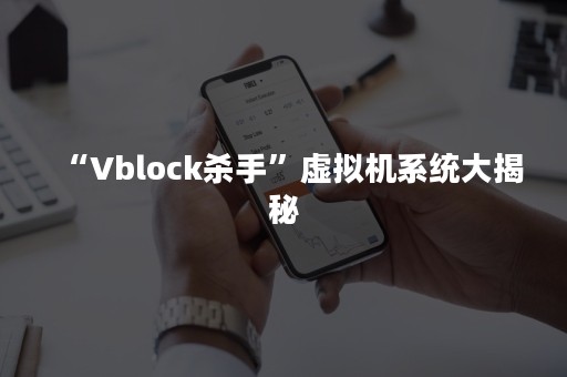 “Vblock杀手”虚拟机系统大揭秘