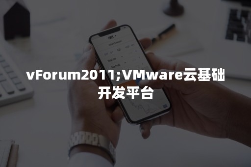 vForum2011;VMware云基础开发平台