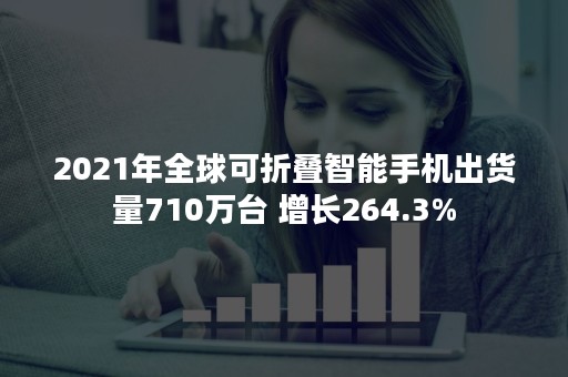 2021年全球可折叠智能手机出货量710万台 增长264.3%