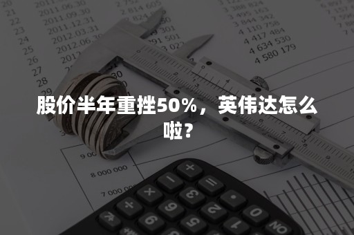 股价半年重挫50%，英伟达怎么啦？