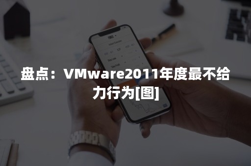 盘点：VMware2011年度最不给力行为[图]