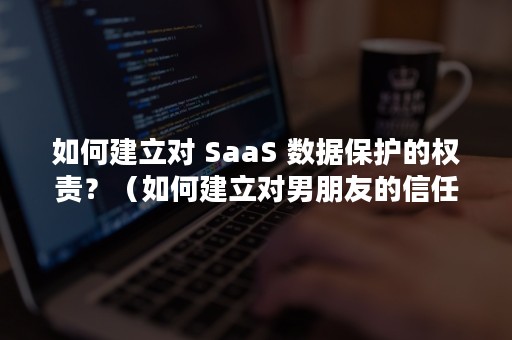 如何建立对 SaaS 数据保护的权责？（如何建立对男朋友的信任）