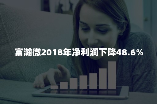 富瀚微2018年净利润下降48.6%