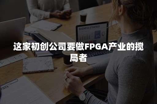 这家初创公司要做FPGA产业的搅局者