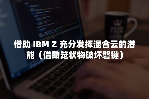 借助 IBM Z 充分发挥混合云的潜能（借助笼状物破坏磐键）