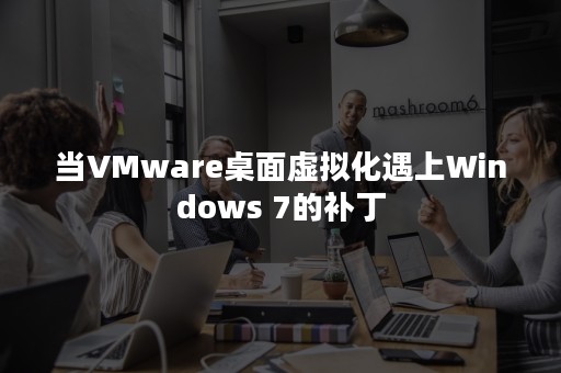 当VMware桌面虚拟化遇上Windows 7的补丁