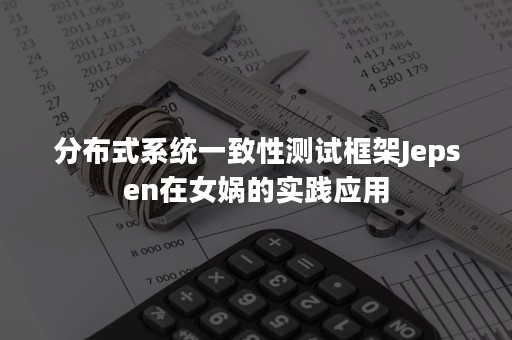 分布式系统一致性测试框架Jepsen在女娲的实践应用