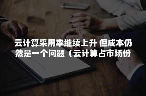 云计算采用率继续上升 但成本仍然是一个问题（云计算占市场份额以及增比）