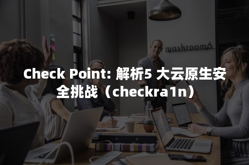 Check Point: 解析5 大云原生安全挑战（checkra1n）