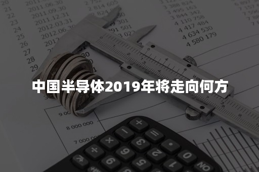 中国半导体2019年将走向何方