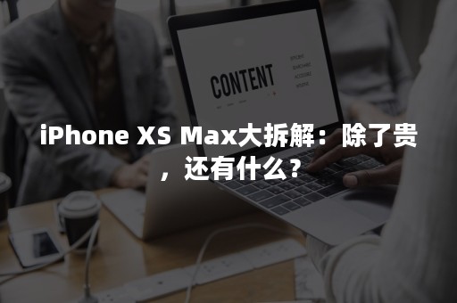 iPhone XS Max大拆解：除了贵，还有什么？