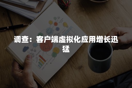 调查：客户端虚拟化应用增长迅猛