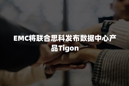 EMC将联合思科发布数据中心产品Tigon