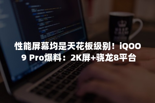 性能屏幕均是天花板级别！iQOO 9 Pro爆料：2K屏+骁龙8平台