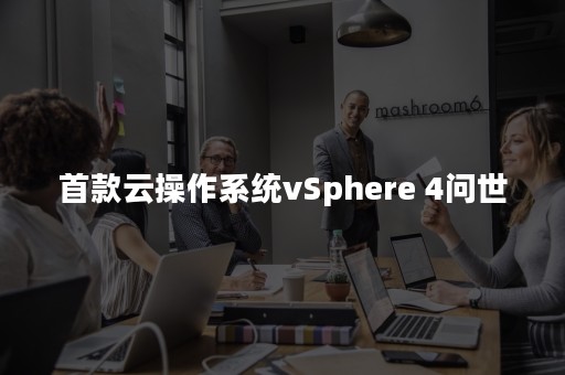 首款云操作系统vSphere 4问世