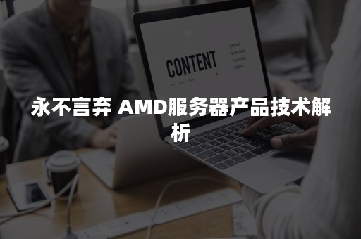 永不言弃 AMD服务器产品技术解析