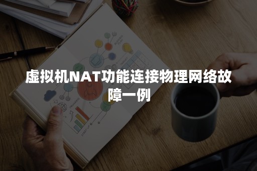 虚拟机NAT功能连接物理网络故障一例