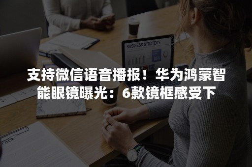支持微信语音播报！华为鸿蒙智能眼镜曝光：6款镜框感受下