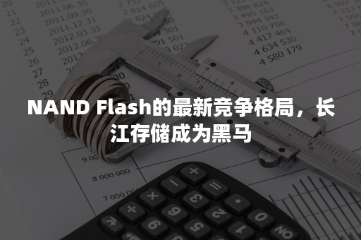 NAND Flash的最新竞争格局，长江存储成为黑马