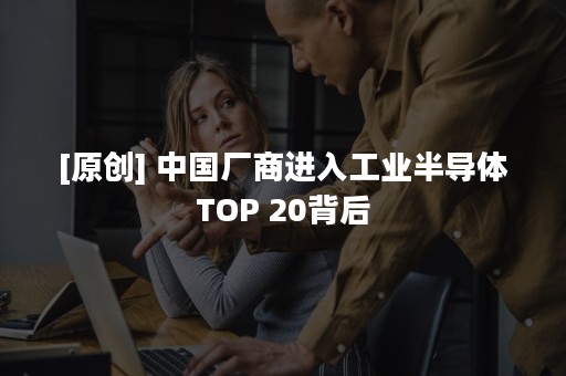 [原创] 中国厂商进入工业半导体TOP 20背后