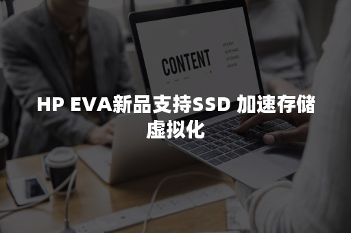 HP EVA新品支持SSD 加速存储虚拟化