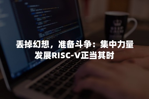 丢掉幻想，准备斗争：集中力量发展RISC-V正当其时