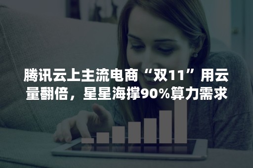 腾讯云上主流电商“双11”用云量翻倍，星星海撑90%算力需求