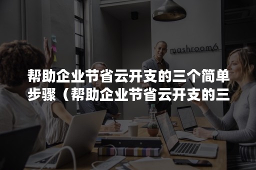 帮助企业节省云开支的三个简单步骤（帮助企业节省云开支的三个简单步骤是什么）