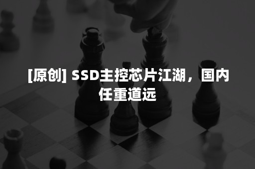 [原创] SSD主控芯片江湖，国内任重道远