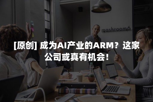 [原创] 成为AI产业的ARM？这家公司或真有机会！