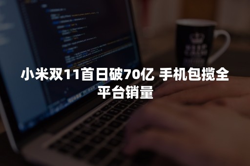 小米双11首日破70亿 手机包揽全平台销量