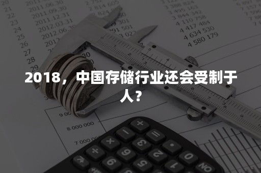 2018，中国存储行业还会受制于人？