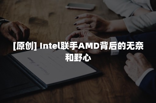 [原创] Intel联手AMD背后的无奈和野心