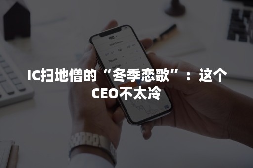 IC扫地僧的“冬季恋歌”：这个CEO不太冷