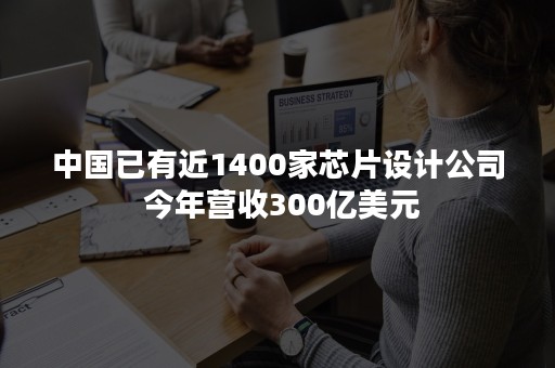 中国已有近1400家芯片设计公司 今年营收300亿美元