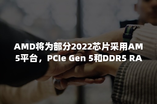 AMD将为部分2022芯片采用AM5平台，PCIe Gen 5和DDR5 RAM支持得到确认