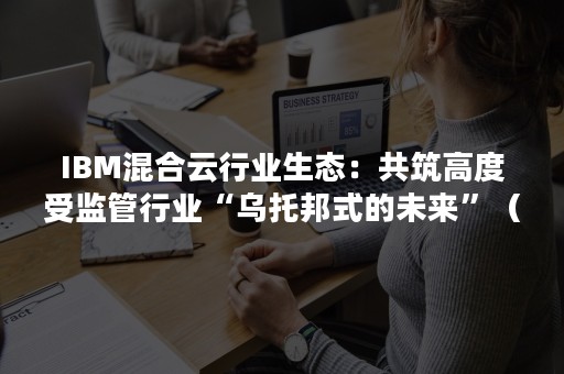 IBM混合云行业生态：共筑高度受监管行业“乌托邦式的未来”（ibm混合云战略）