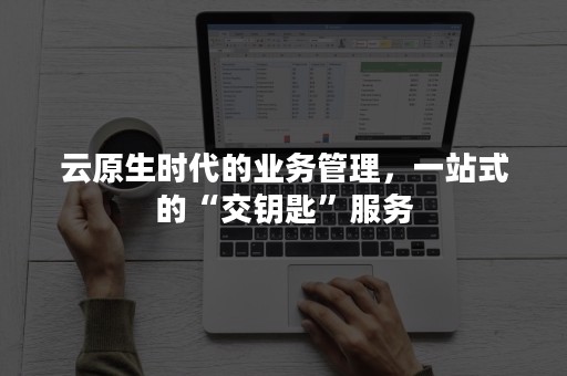 云原生时代的业务管理，一站式的“交钥匙”服务