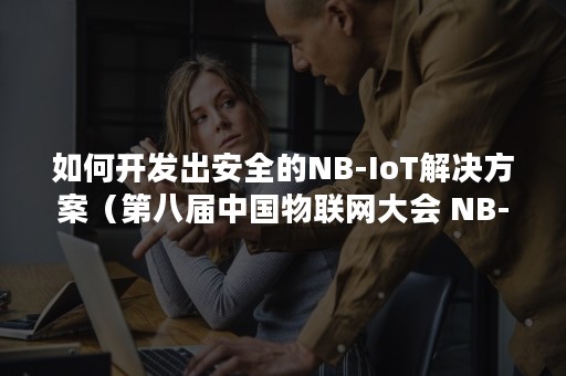 如何开发出安全的NB-IoT解决方案（第八届中国物联网大会 NB-IoT产业促进论坛）