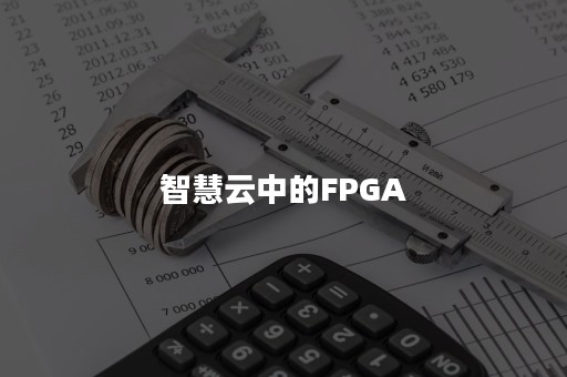 智慧云中的FPGA