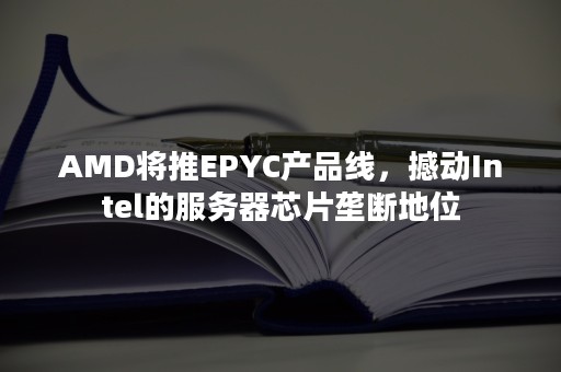 AMD将推EPYC产品线，撼动Intel的服务器芯片垄断地位
